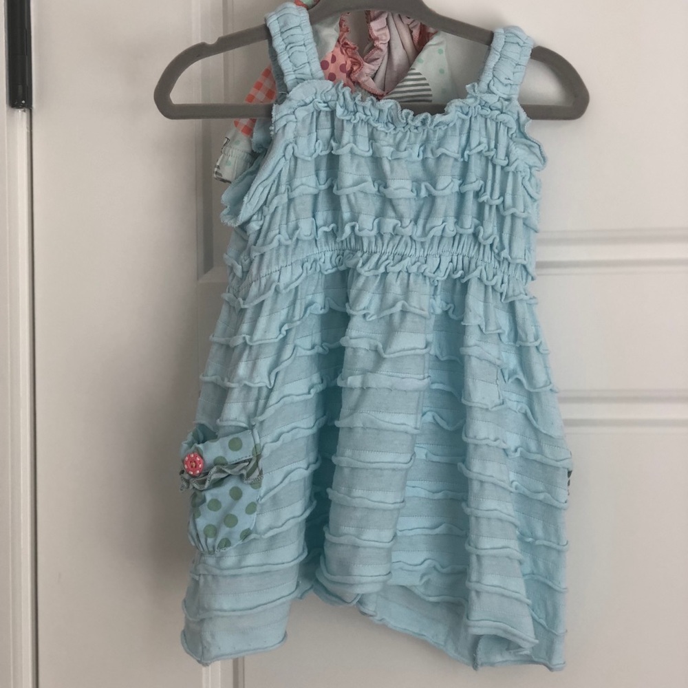 Matilda Jane Lazy River dress (w/ diaper cover)